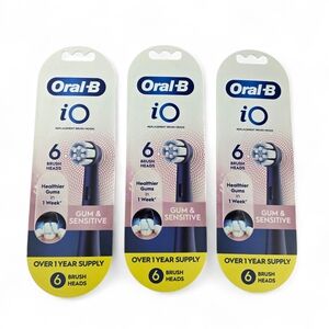 Oral B iO Brush Head Replacements Gum and Sensitive